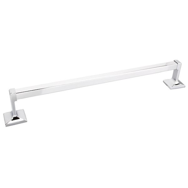 Elements Bridgeport Polished Chrome 24" Single Towel Bar - Contractor Packed 2PK BHE1-04PC - main